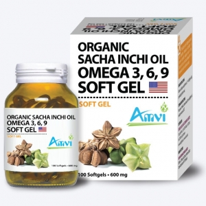 Organic Sacha Inchi Oil Omega 3,6,9 Soft Gel